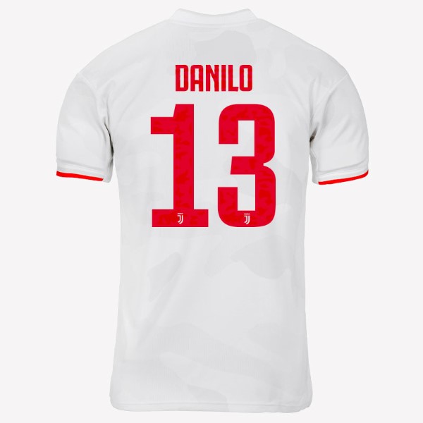 Camiseta Juventus NO.13 Danilo Segunda equipo 2019-20 Gris Blanco